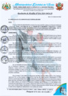 Vista preliminar de documento RA 054-2024 conformación COMISIÓN DE PLANEAMIENTO ESTRATEGICO POI PEI