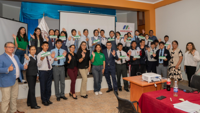 Cancillería Moquegua realiza la primera simulación de la Asamblea de las Naciones Unidas en colegios de la ciudad