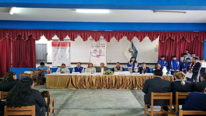 Lenguas indígenas: Ministerio de Cultura dictará curso gratuito de quechua a estudiantes de secundaria de colegio de Huánuco