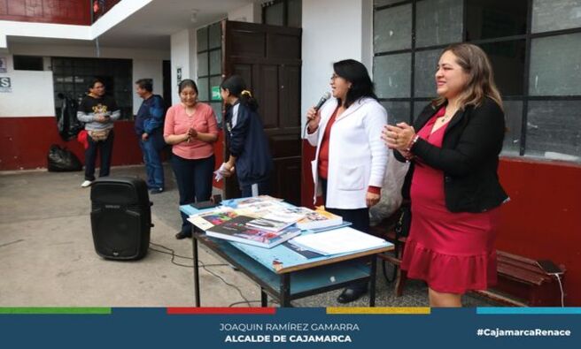 π’El Fondo Editorial Municipal Julio Garrido Malaver sigue incentivando la lectura y difundiendo la obra de autores cajamarquinos. Esta vez, la InstituciΓ³n Educativa Beneficiaria fue Victorino Elorz Goicochea.
β€οΈΒ‘Un paso mΓ‘s hacia una comunidad lectora! π
Para acceder a estas donaciones puedes acercarte a las oficinas de la Gerencia de Turismo y Cultura de la Municipalidad Provincial de Cajamarca, ubicadas en Jr. Cruz de Piedra nΒ° 613.