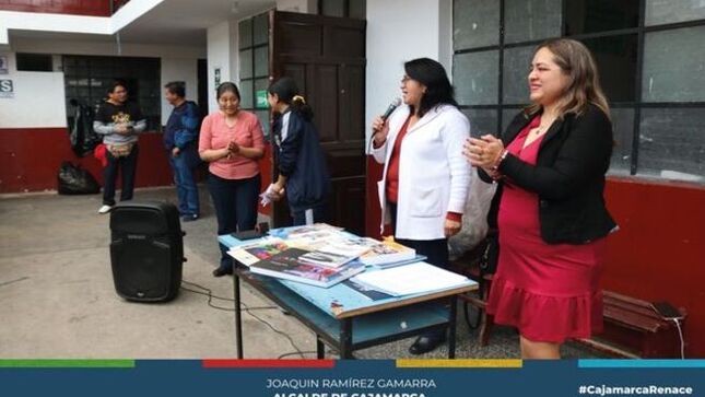 📢El Fondo Editorial Municipal Julio Garrido Malaver sigue incentivando la lectura y difundiendo la obra de autores cajamarquinos. Esta vez, la Institución Educativa Beneficiaria fue Victorino Elorz Goicochea. 
❤️¡Un paso más hacia una comunidad lectora! 📖
Para acceder a estas donaciones puedes acercarte a las oficinas de la Gerencia de Turismo y Cultura de la Municipalidad Provincial de Cajamarca, ubicadas en Jr. Cruz de Piedra n° 613.