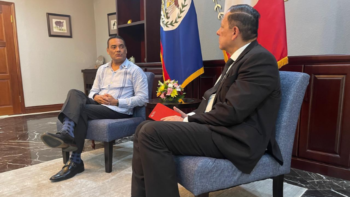 Embajador peruano Jorge Rosado presenta cartas credenciales y reafirma los lazos de amistad con Belice
