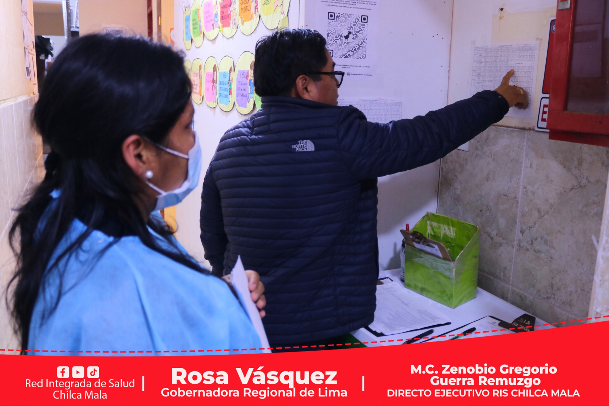 RIS Chilca Mala realiza visita inopinada a establecimiento de salud de primer nivel de atención.