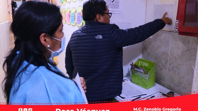 RIS Chilca Mala realiza visita inopinada a establecimiento de salud de primer nivel de atención.