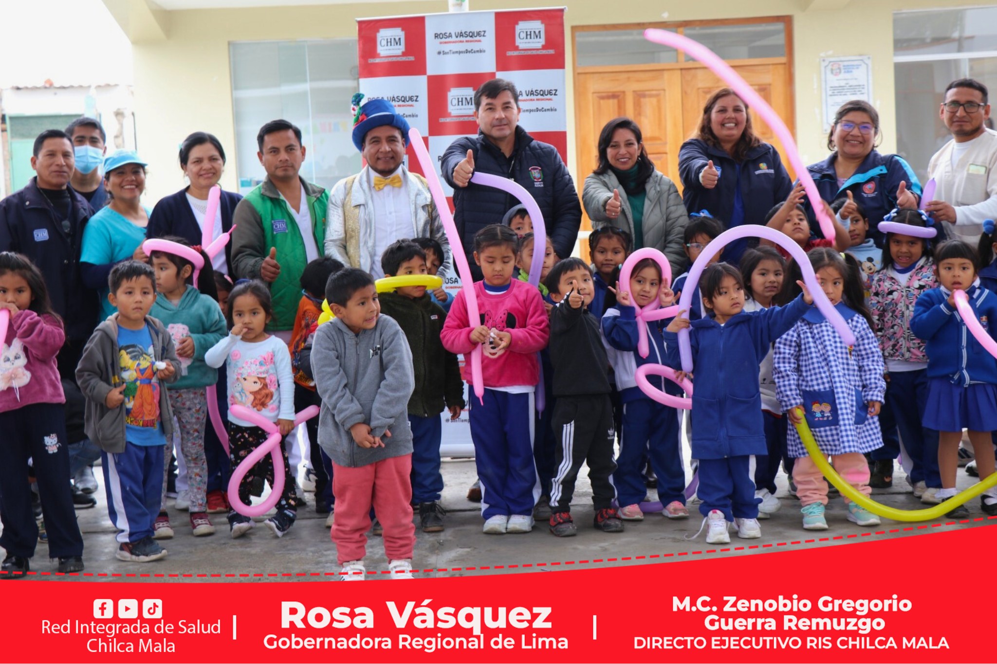 RIS Chilca Mala y Gobierno Local realizan campaña contra la "Anemia"