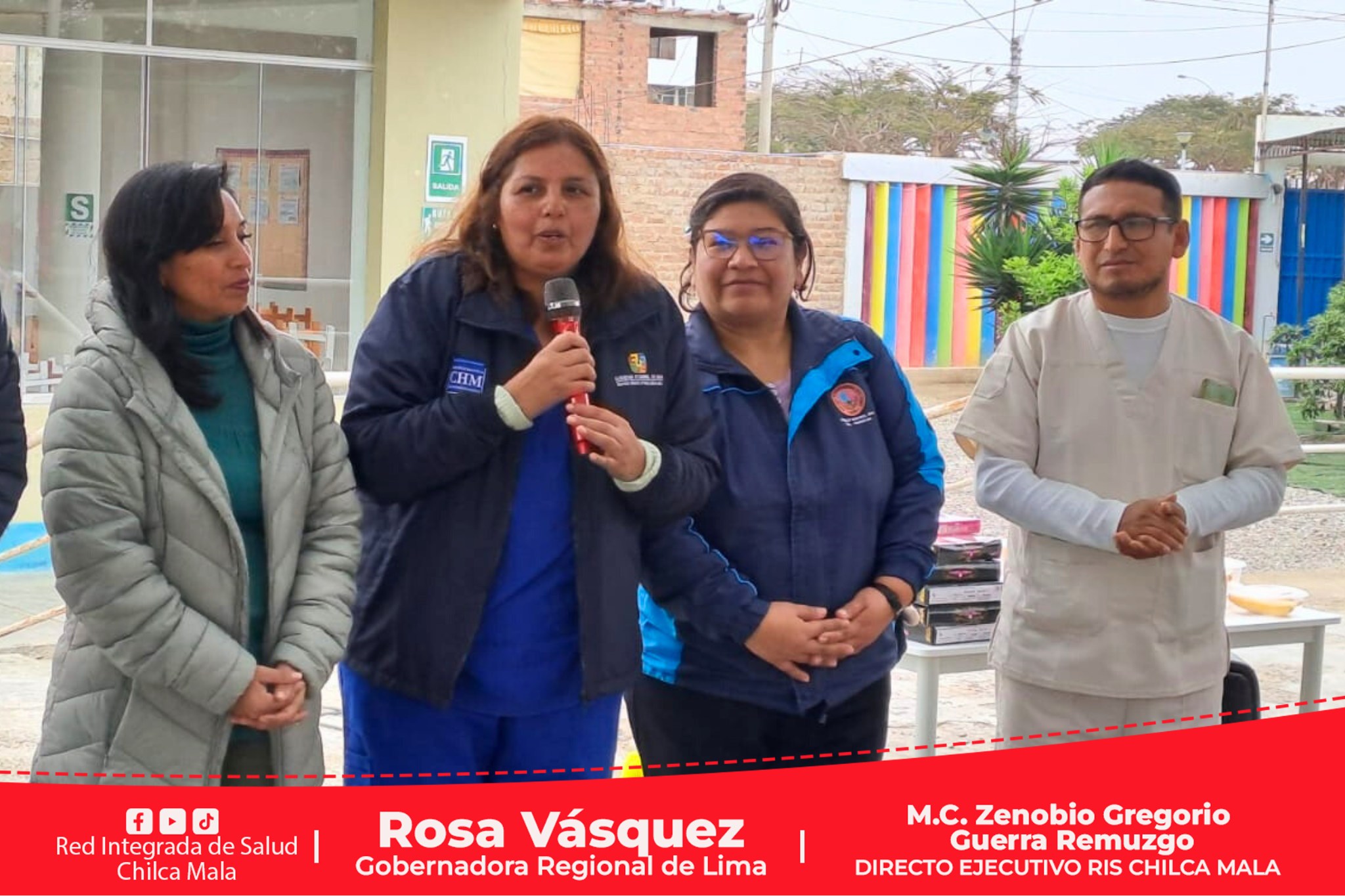 RIS Chilca Mala y Gobierno Local realizan campaña contra la "Anemia"