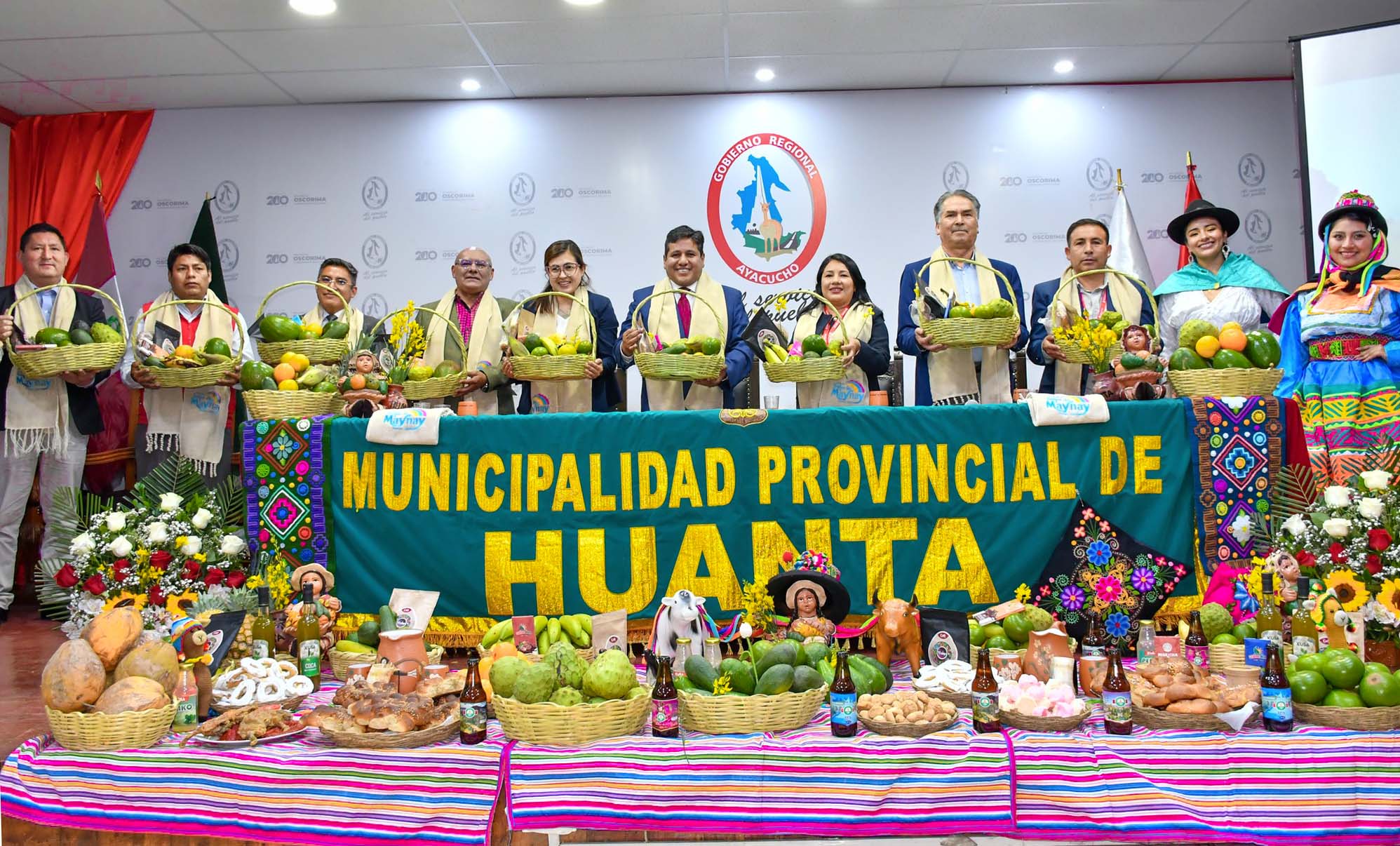 GORE Ayacucho presente en lanzamiento oficial de la Feria de Maynay