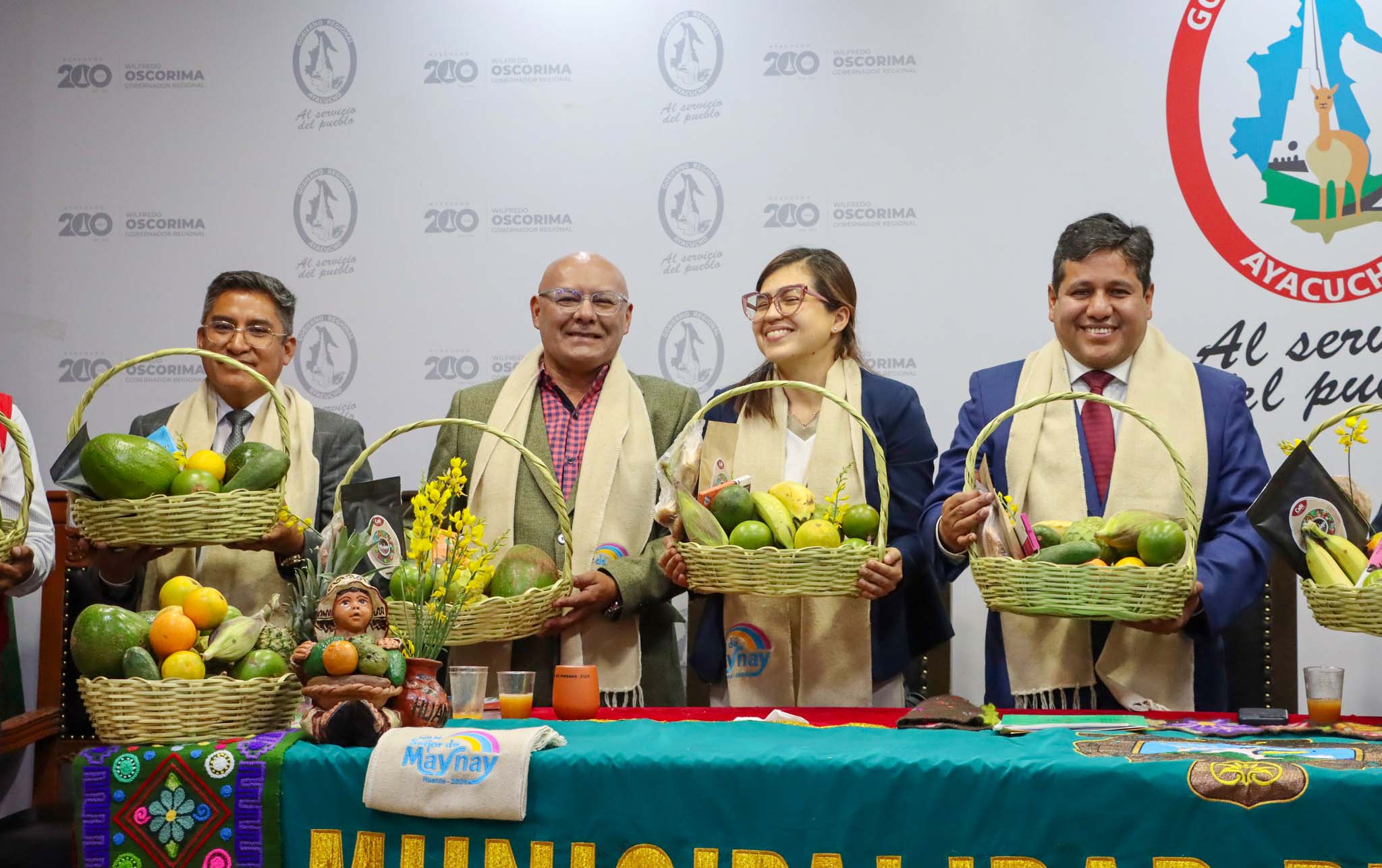 GORE Ayacucho presente en lanzamiento oficial de la Feria de Maynay