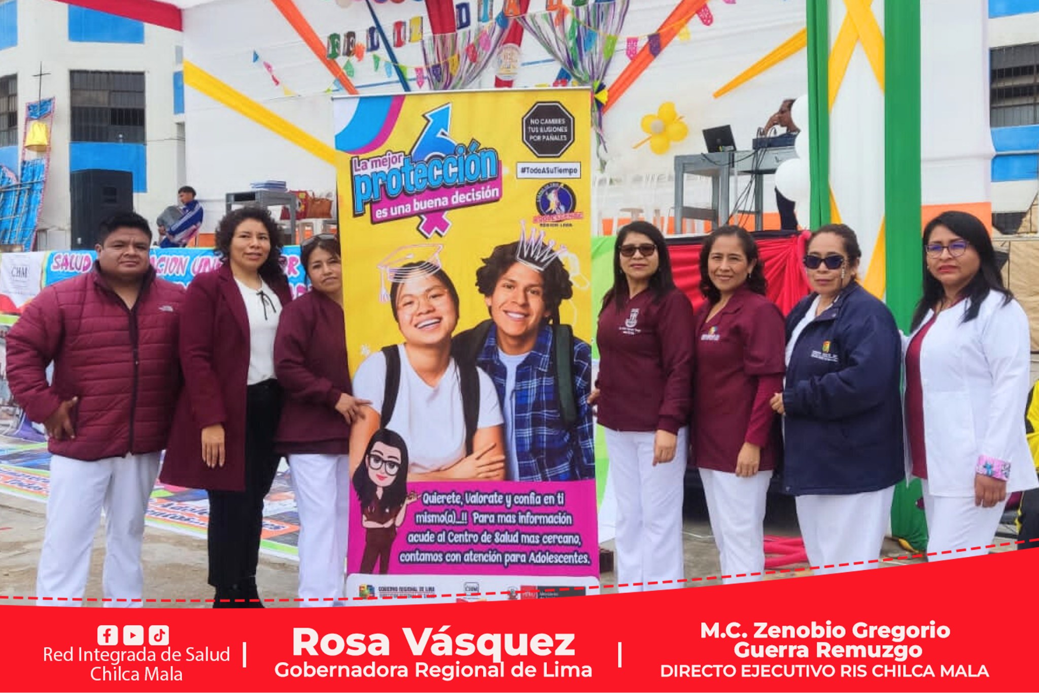 RIS Chilca Mala desarrolla actividades de concientización durante semana de prevención del embarazo adolescente en Mala