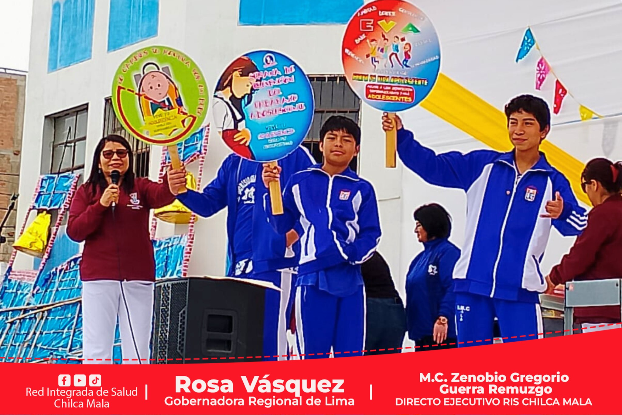 RIS Chilca Mala desarrolla actividades de concientización durante semana de prevención del embarazo adolescente en Mala