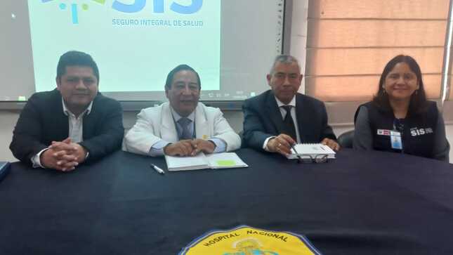 reunion del SIS con Diris