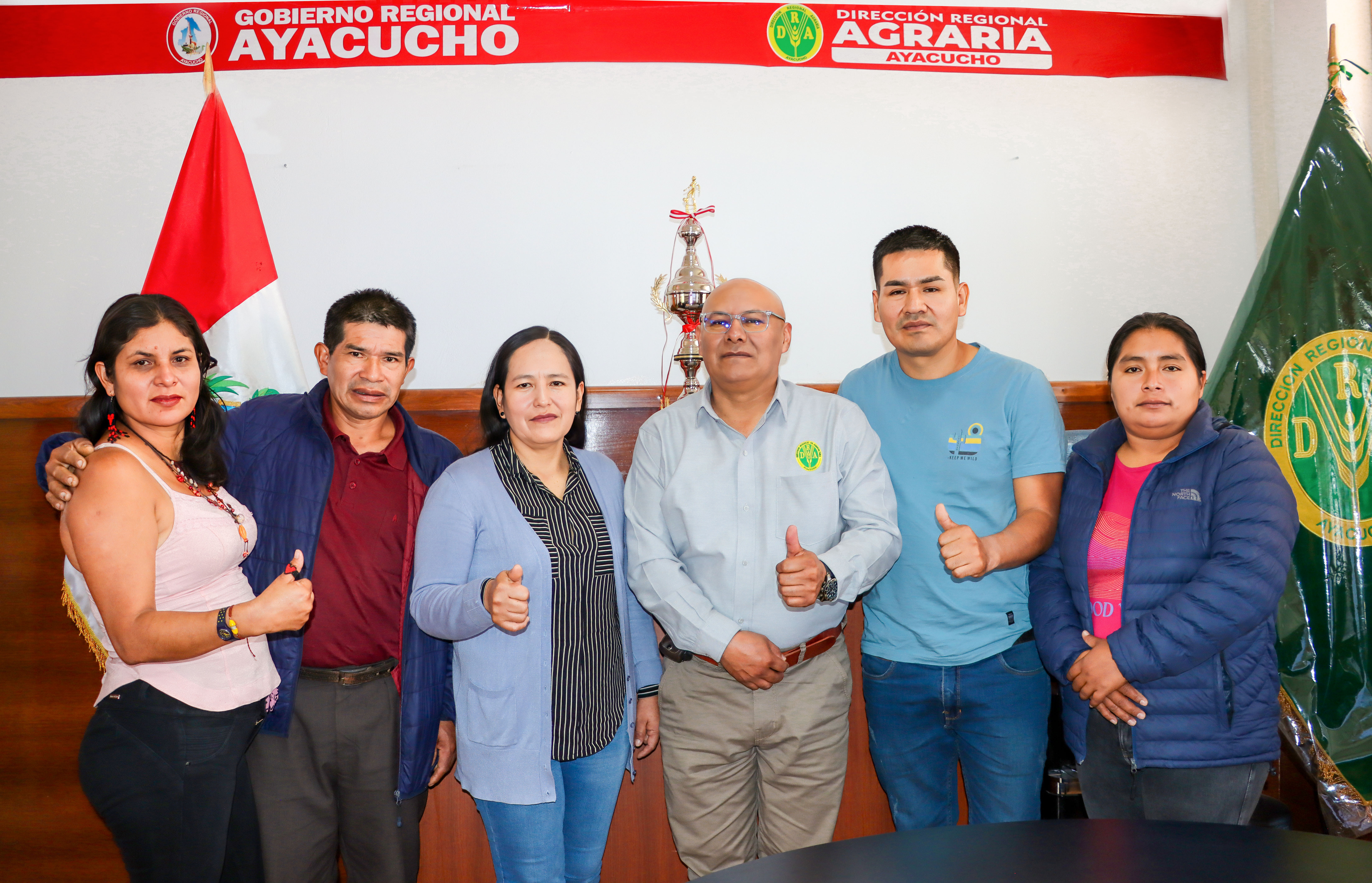 DRA Ayacucho coordina acciones con organizaciones agrarias del VRAE