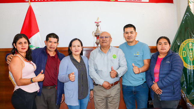 DRA Ayacucho coordina acciones con organizaciones agrarias del VRAE