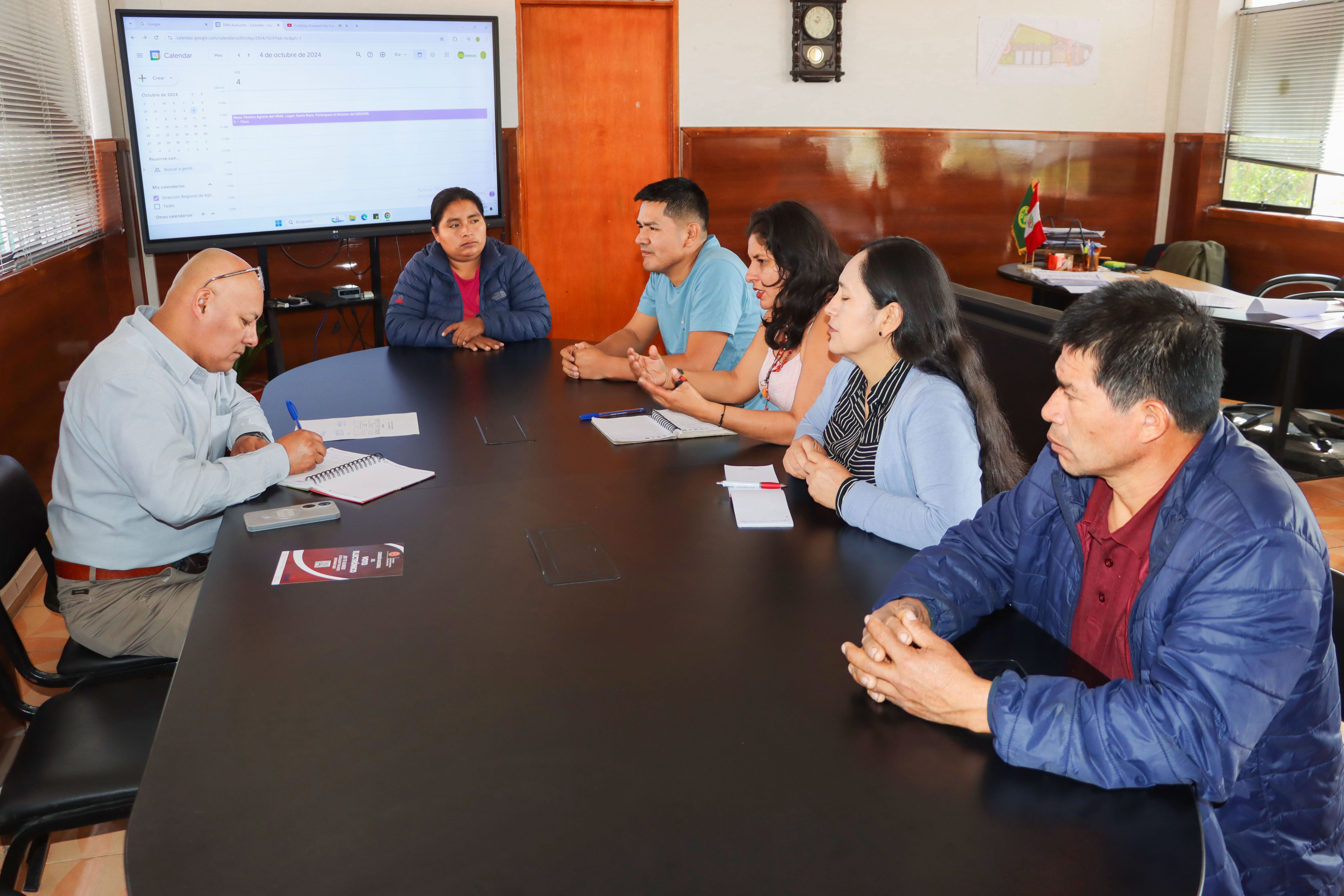 DRA Ayacucho coordina acciones con organizaciones agrarias del VRAE