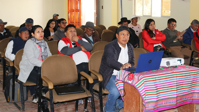 DRA Ayacucho expuso avances de los trabajos realizados en Huanca Sancos