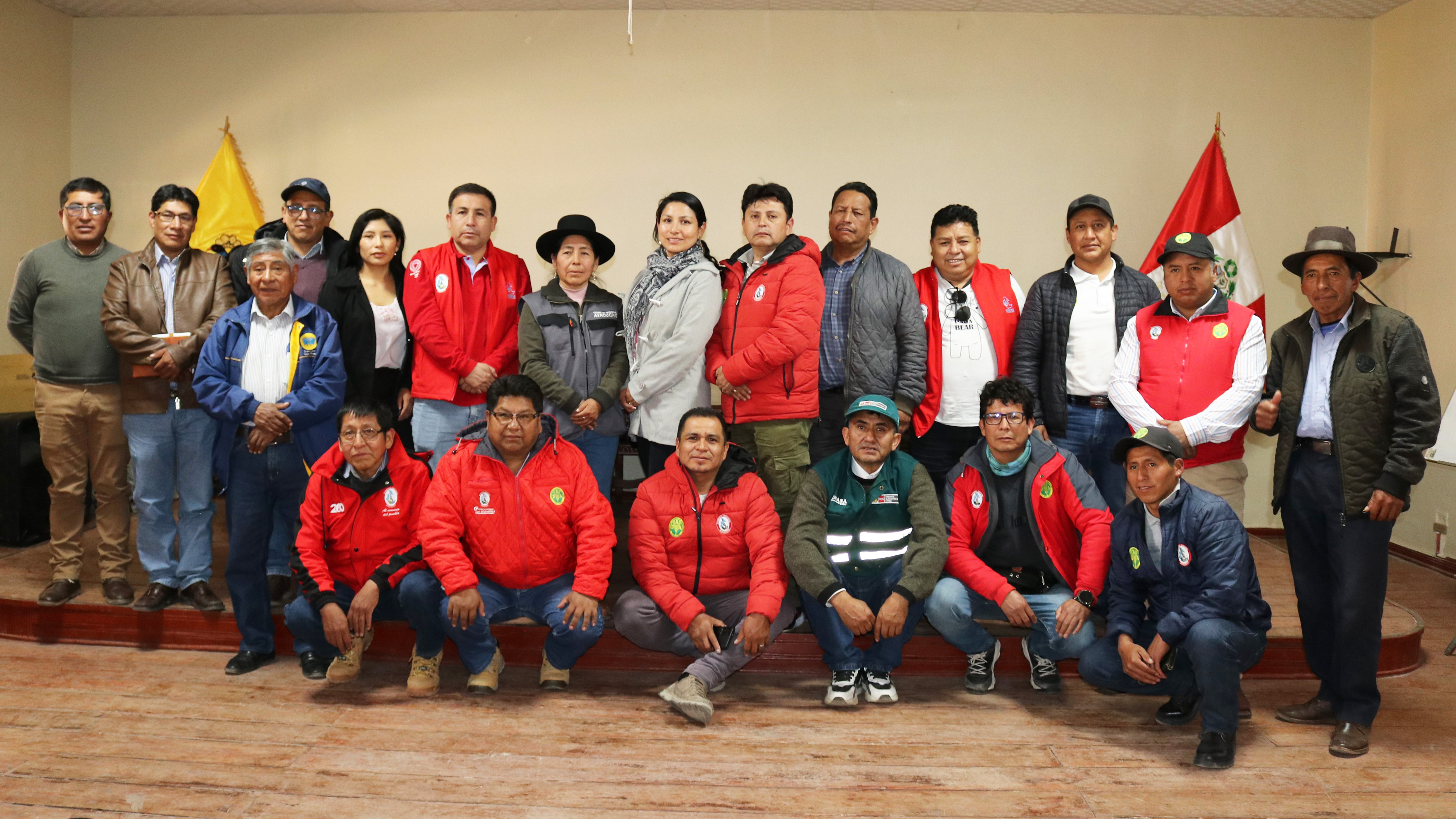 DRA Ayacucho expuso avances de los trabajos realizados en Huanca Sancos