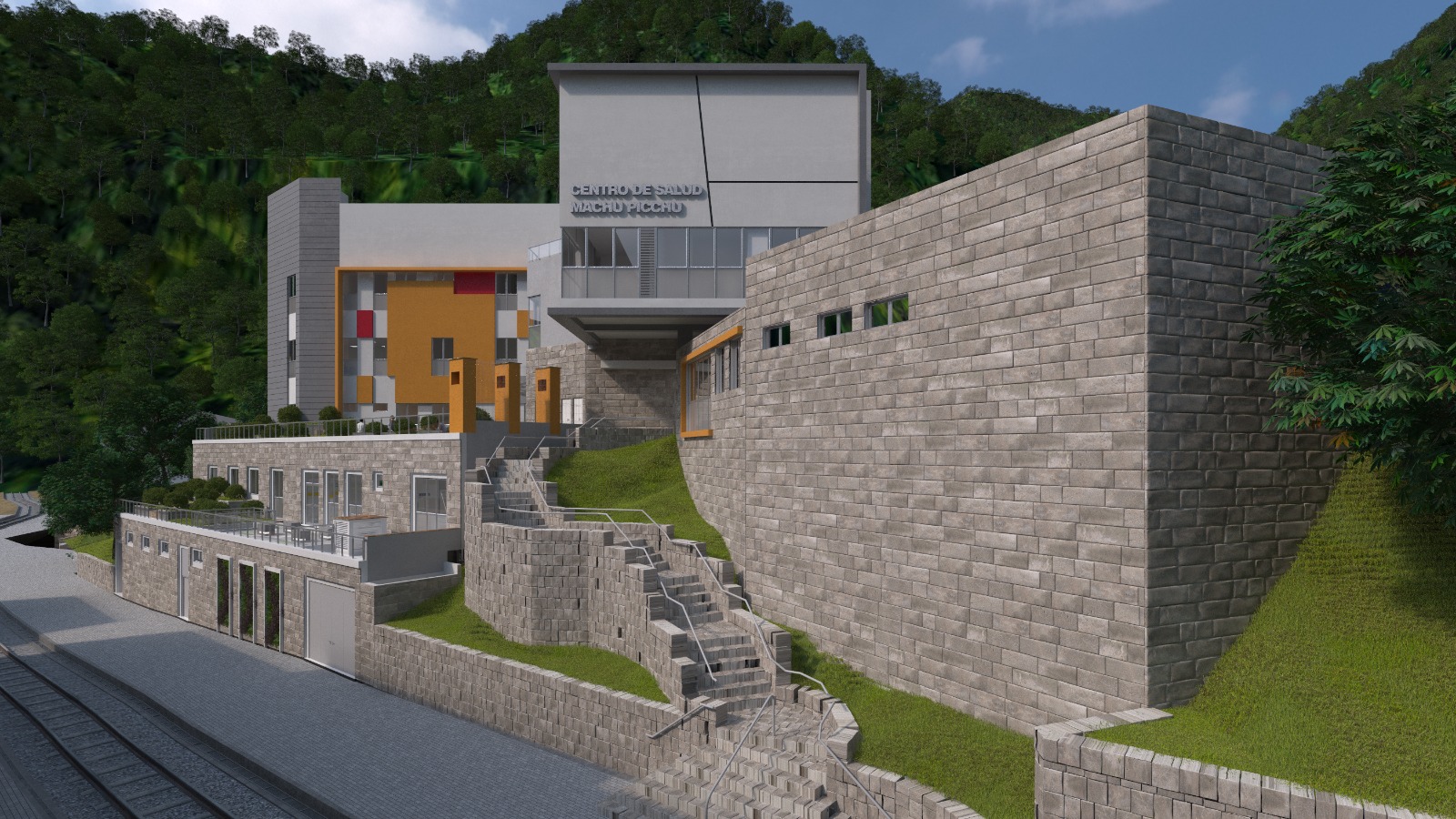 Cusco: construcción del Centro de Salud Machupicchu registra significativo avance