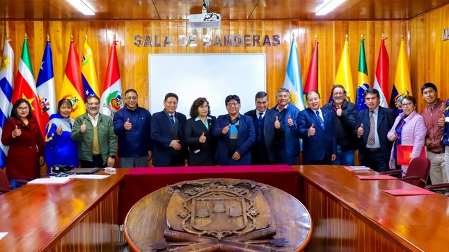 Municipalidad de Puno continua reuniones en instalación de terrenos del colegio de Alto Rendimiento