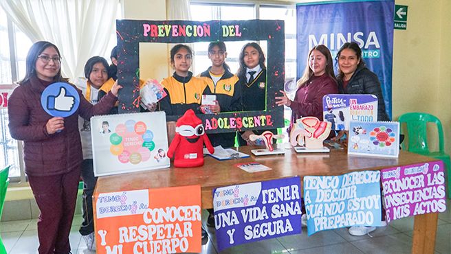 Foto 5 Diris Lima Centro: Más de 19 mil escolares fueron orientados sobre prevención  del embarazo adolescente en lo que va del 2024