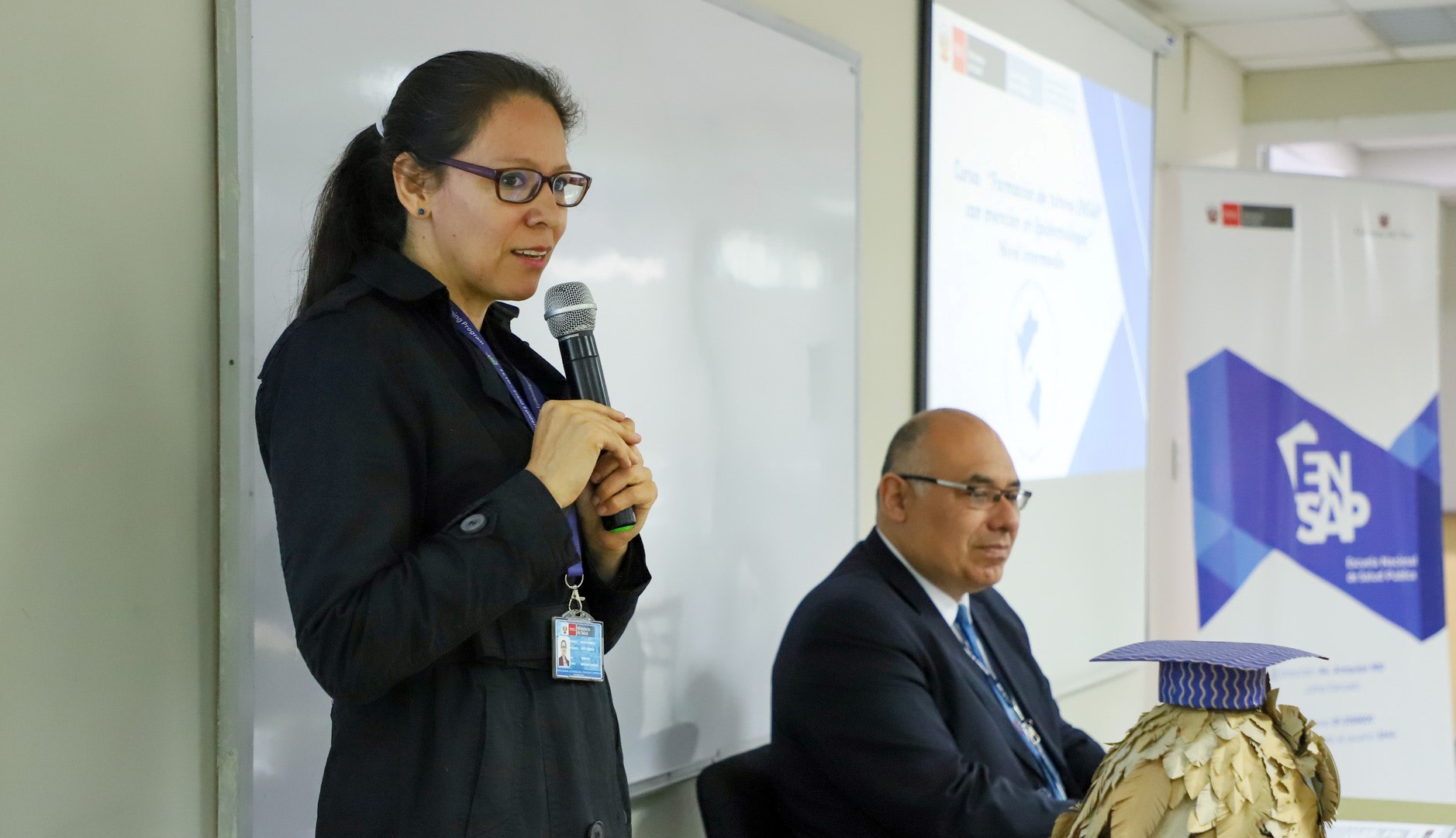 Dra. Gabriela Soto Cabezas, Directora Ejecutiva de la Dirección de Inteligencia Sanitaria del Centro Nacional de Epidemiología, Prevención y Control de Enfermedades del Ministerio de Salud.