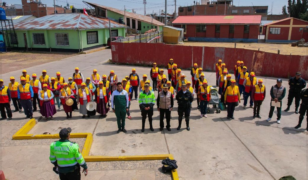 Municipalidad Provincial y Policía Nacional fortalecen la participación ciudadana con 6 nuevas juntas vecinales en Alto Puno