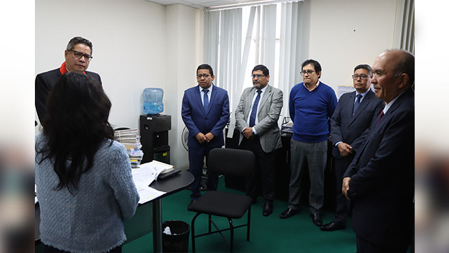 Jueces del Callao ya aplican el Expediente Judicial Electrónico en la especialidad Civil  Comercial