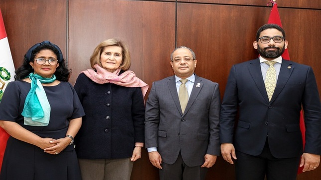 Delegación del TC de República Dominicana visitó sede del Tribunal Constitucional de Perú