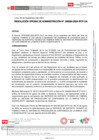 Vista preliminar de documento Resolución de Oficina de Administración N° 000264-2024-OA