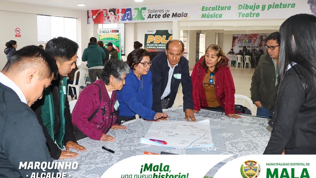 Tercer Taller del Proceso de Formulación del Plan de Desarrollo Local Concertado (PDLC) de Mala 2025 - 2040
