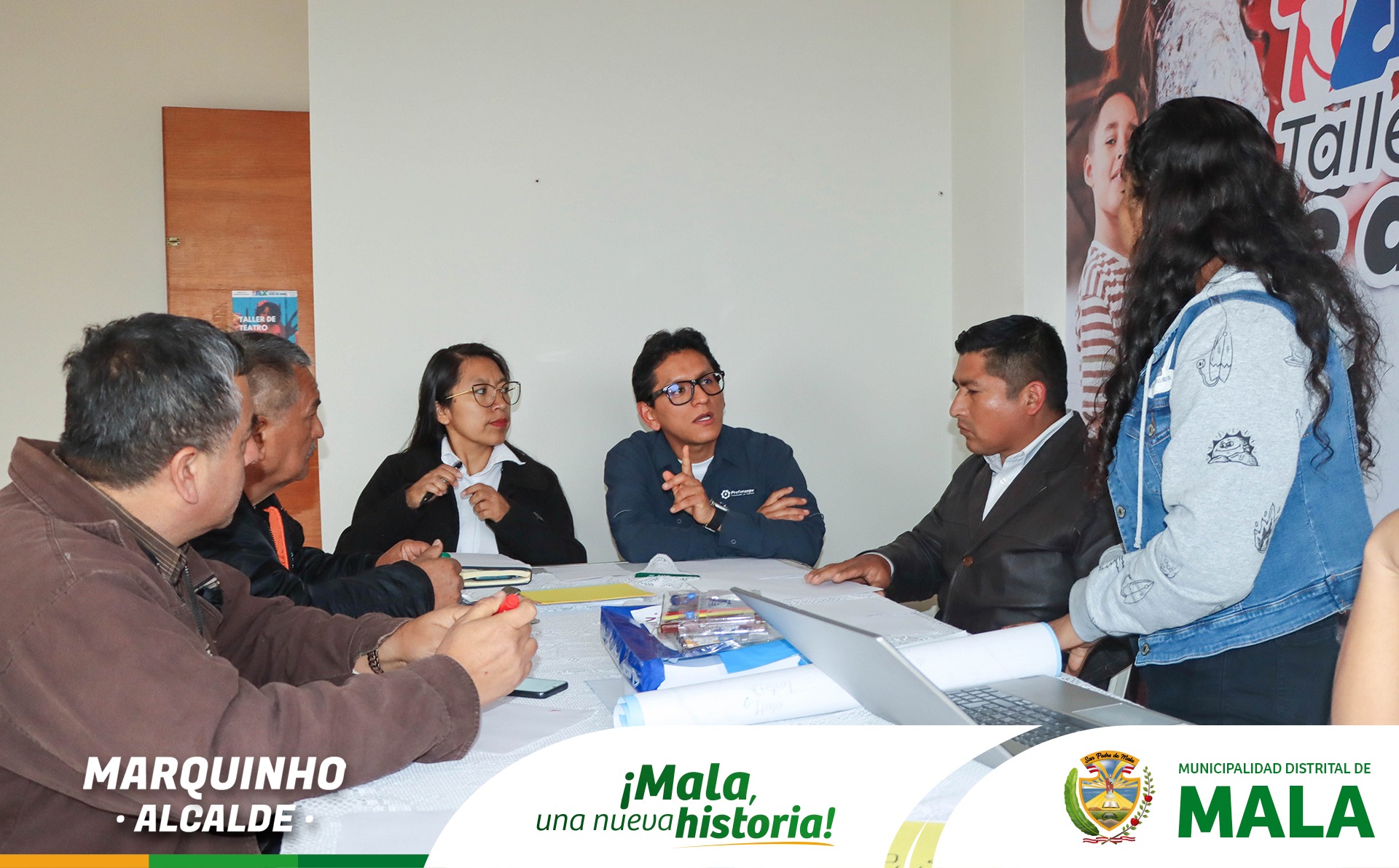 Tercer Taller del Proceso de Formulaci贸n del Plan de Desarrollo Local Concertado (PDLC) de Mala 2025 - 2040