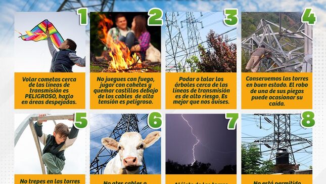 Consejos de Como Convivir Cerca a las Torres de Alta Tensión en Nuestro Distrito