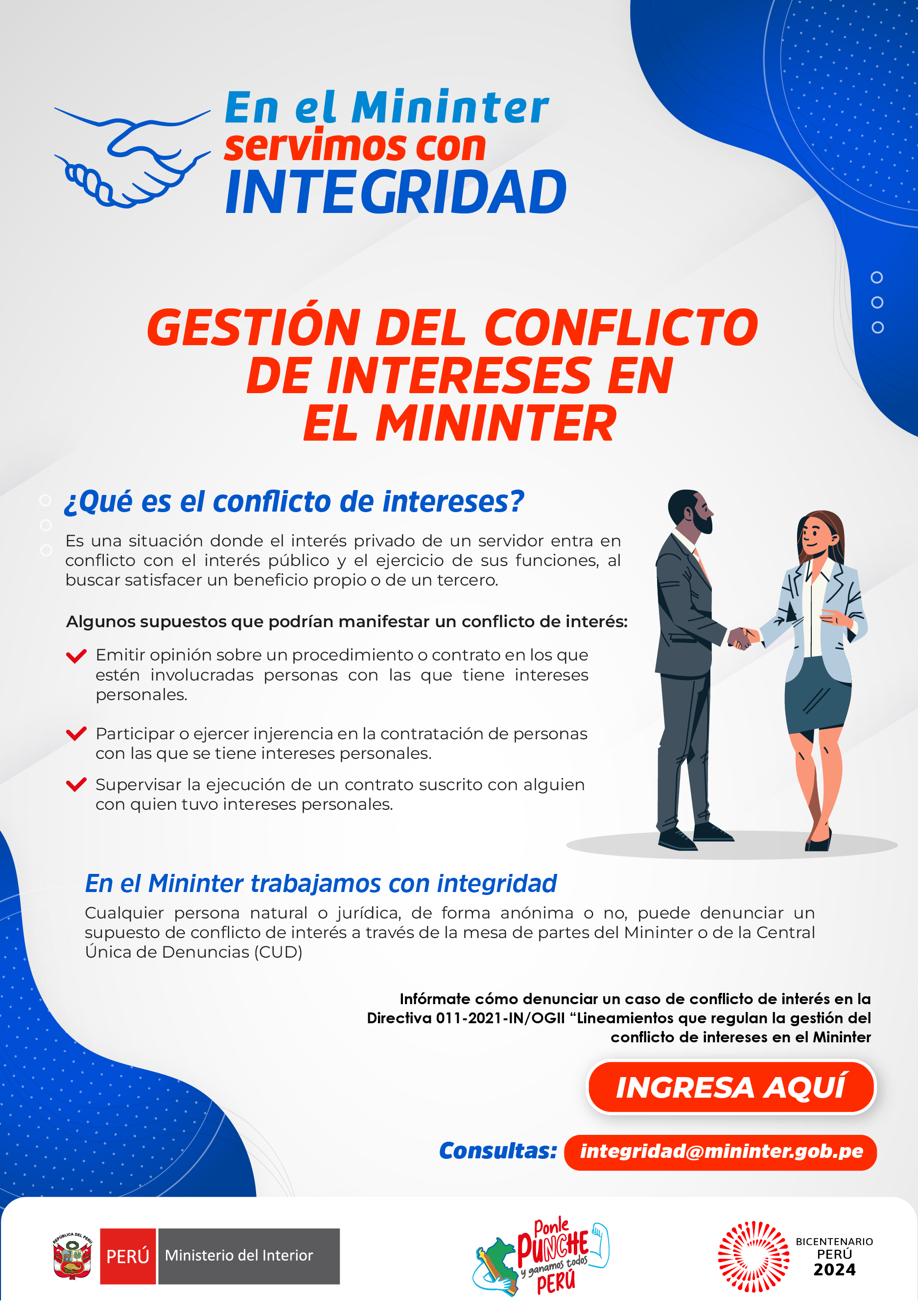 conflicto de intereses