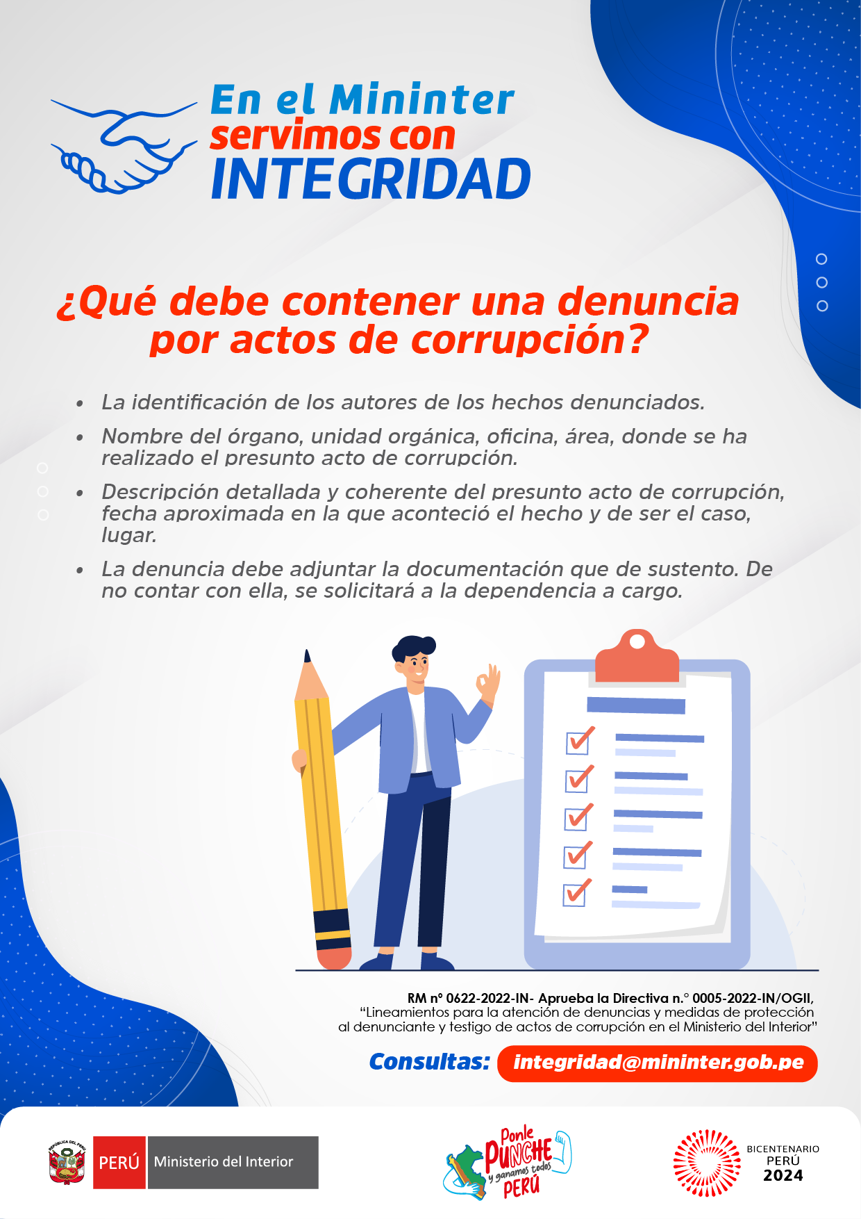 Denuncias acto de corrupción