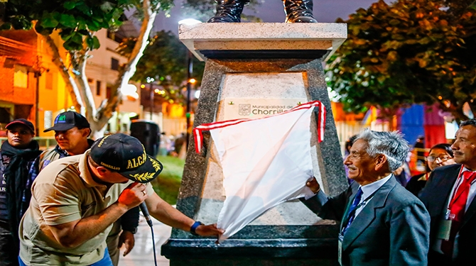 Nueva obra entregada por el alcalde Fernando Velasco