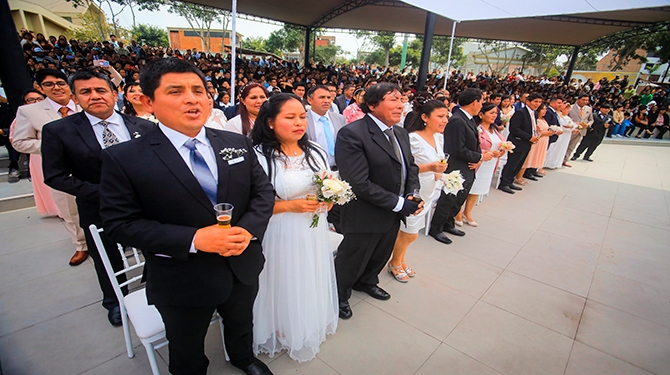 La ceremonia tuvo lugar en el Bosque Encantado de Fátima