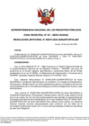 Vista preliminar de documento Resolución Jefatural N° 074-2024-SUNARP/ZRVII/JEF