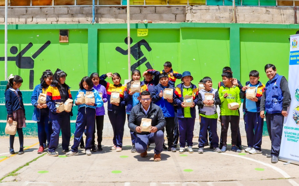 II Taller de sensibilización y fortalecimiento de capacidades para los estudiantes de 6to grado de la I.E.P. 70026 Porteño – Puno