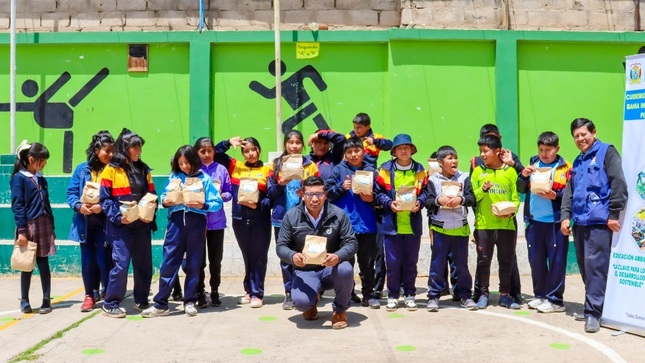 II Taller de sensibilización y fortalecimiento de capacidades para los estudiantes de 6to grado de la I.E.P. 70026 Porteño – Puno