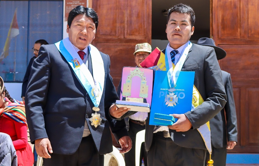 Municipalidad de Puno felicita al centro poblado de Cochiraya por su XXXVI Aniversario de creación política