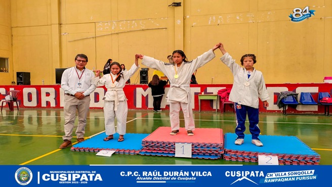 Cusipata celebra su 84 aniversario con nuevos logros en el Judo