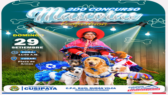 Concurso de Mascotas Ecofashon Cusipata 2024