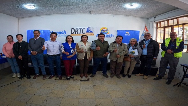 Reunión informativa sobre el proceso de mantenimiento de la Vía Conococha-Cátac-Huaraz