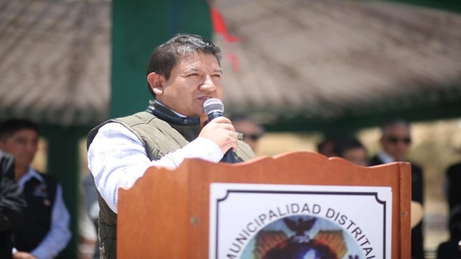 Director Regional De Transportes Y Comunicaciones participa en las Bodas De Oro de la carretera Cajamarquilla - Pampas Grande 