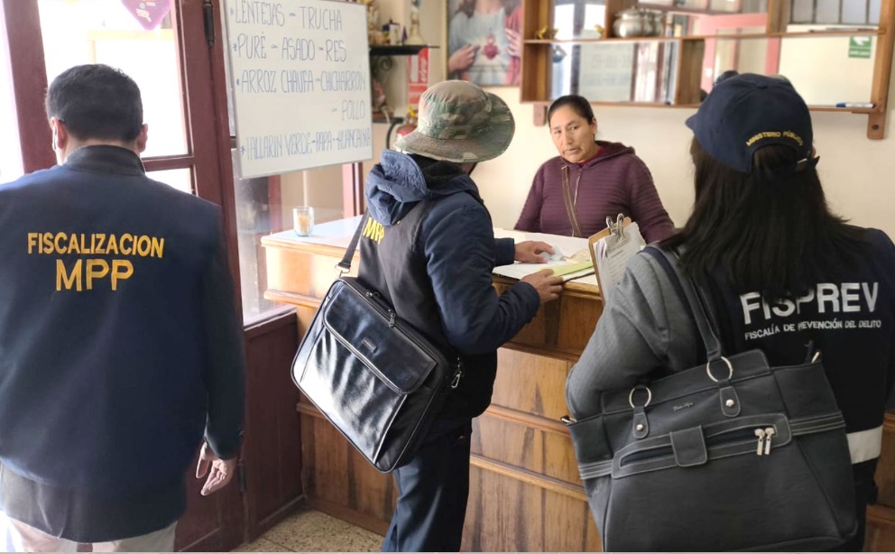Fiscalizan restaurantes que expenden desayunos y almuerzos en los alrededores del mercado Laykakota