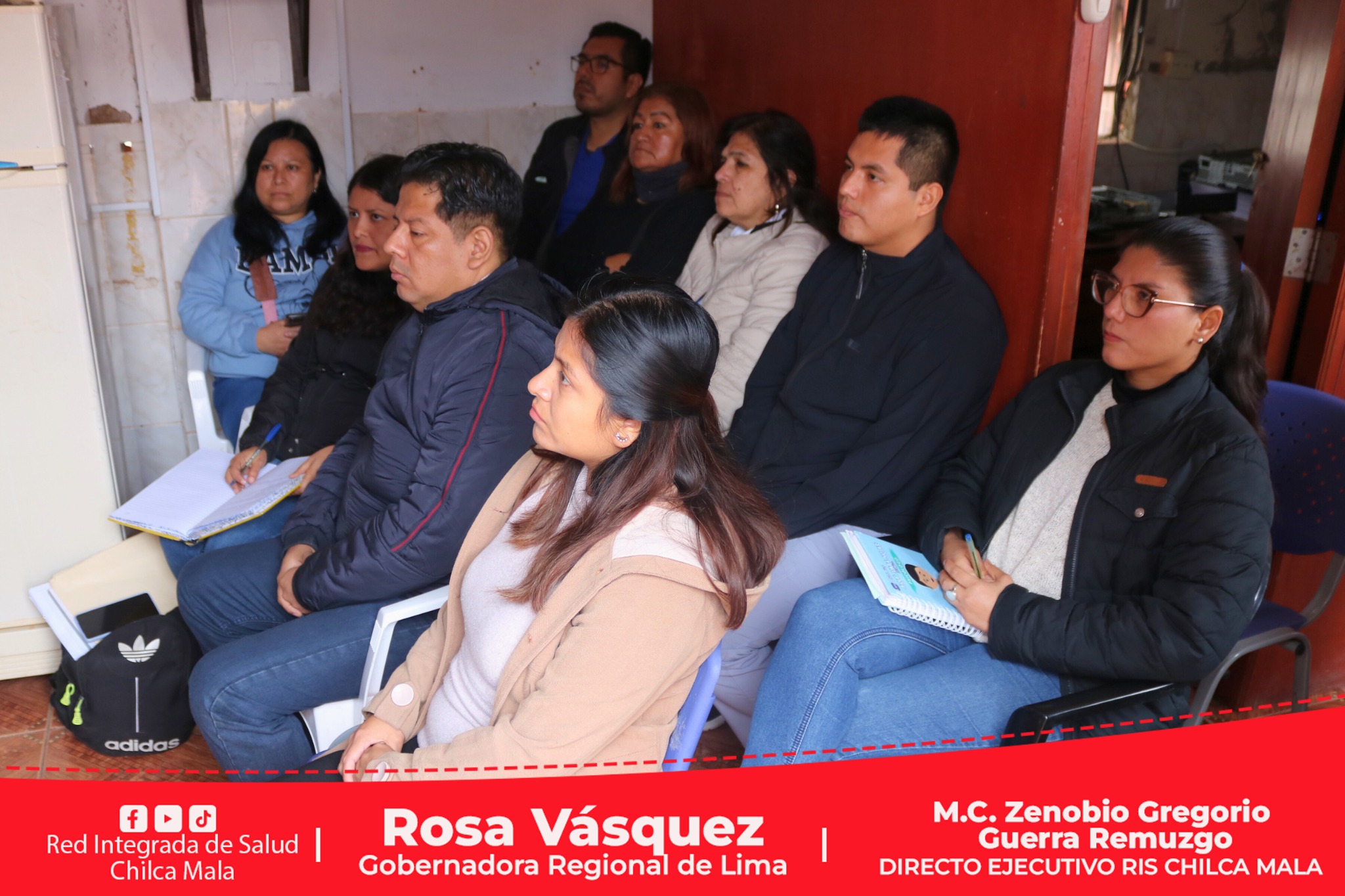 Capacitación al personal asistencial y administrativo de salud mental de la RIS Chilca Mala