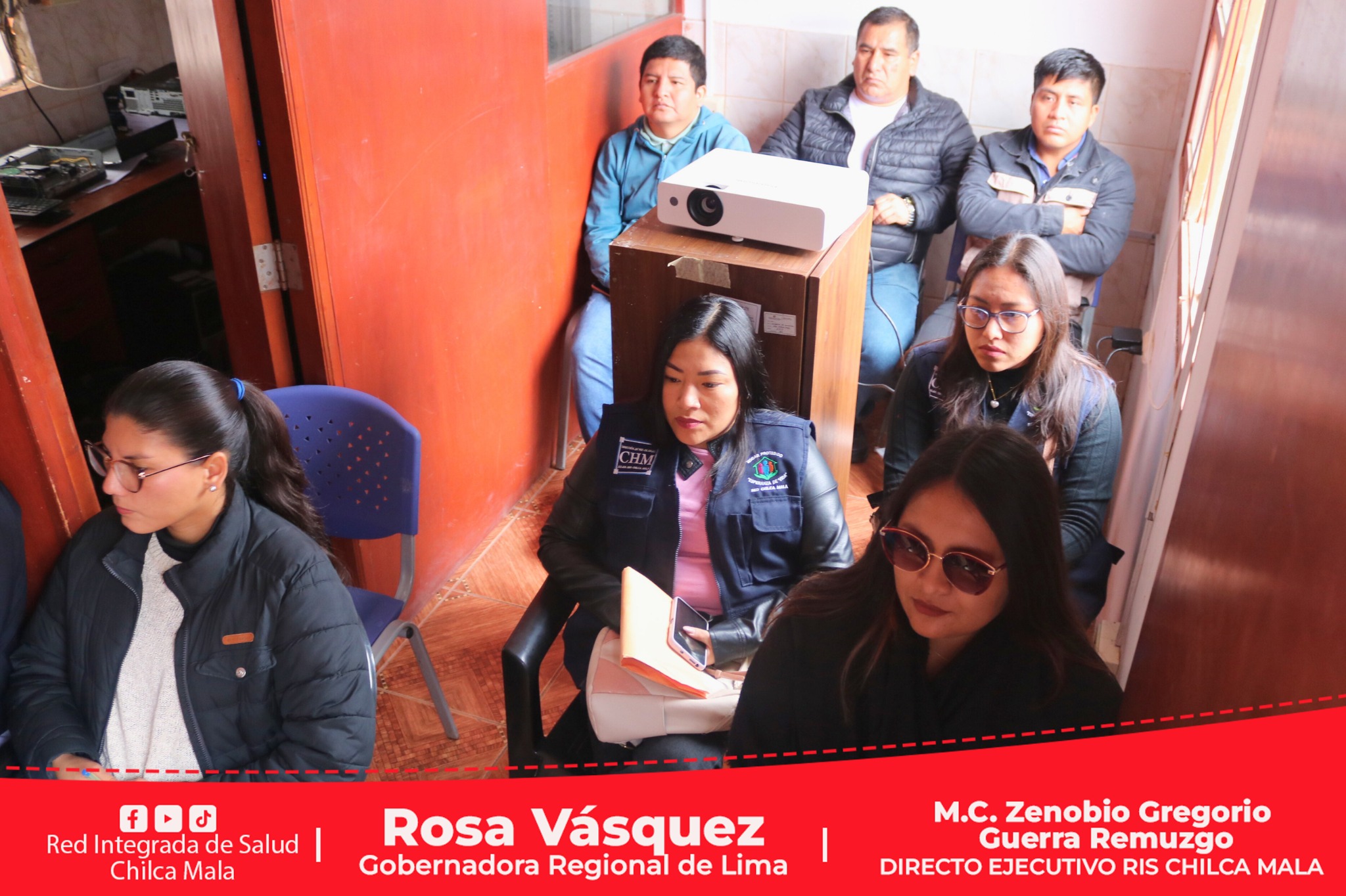Capacitación al personal asistencial y administrativo de salud mental de la RIS Chilca Mala