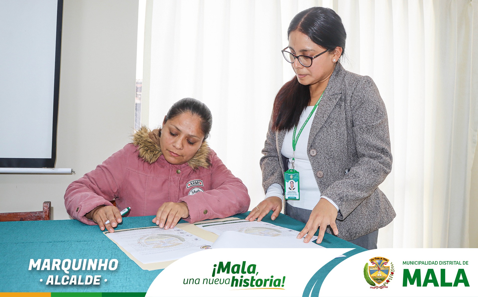 Se Realizó la Renovación del Convenio de Cooperación Interinstiucional: MDM y la Asociación Cultural del Grupo Teatral de Mala Grutema