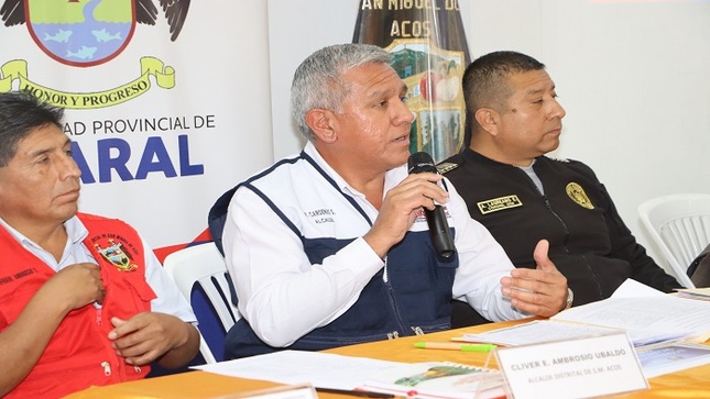 Se realiza la III Consulta de Seguridad Ciudadana de la provincia en San Miguel de Acos 