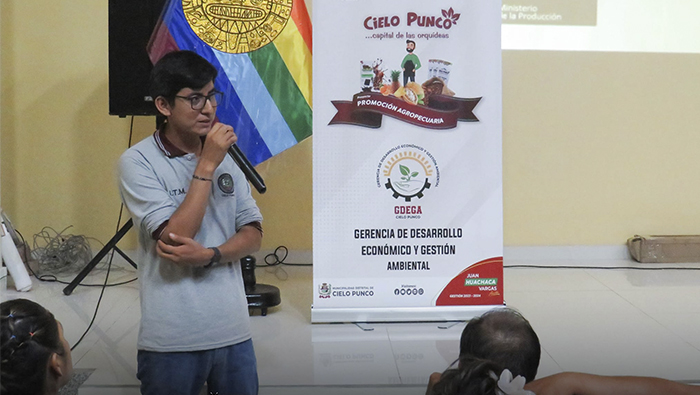La Gerencia de Desarrollo Económico y Gestión Ambiental, a través del proyecto “Promoción Agropecuaria” lideró la capacitación