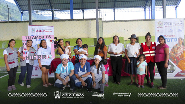 El trabajo se realiza la Gerencia de Desarrollo Social y Servicios Municipales en coordinación con el Puesto de Salud de Chirumpiari